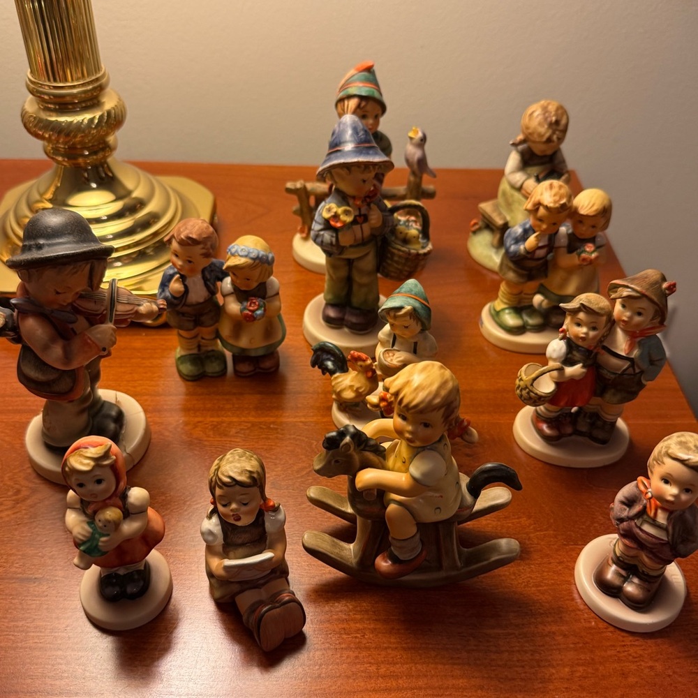 Charming Hummels Figurine Set - (12)